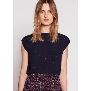 NWT Joie Ladybug Kelda Blouse